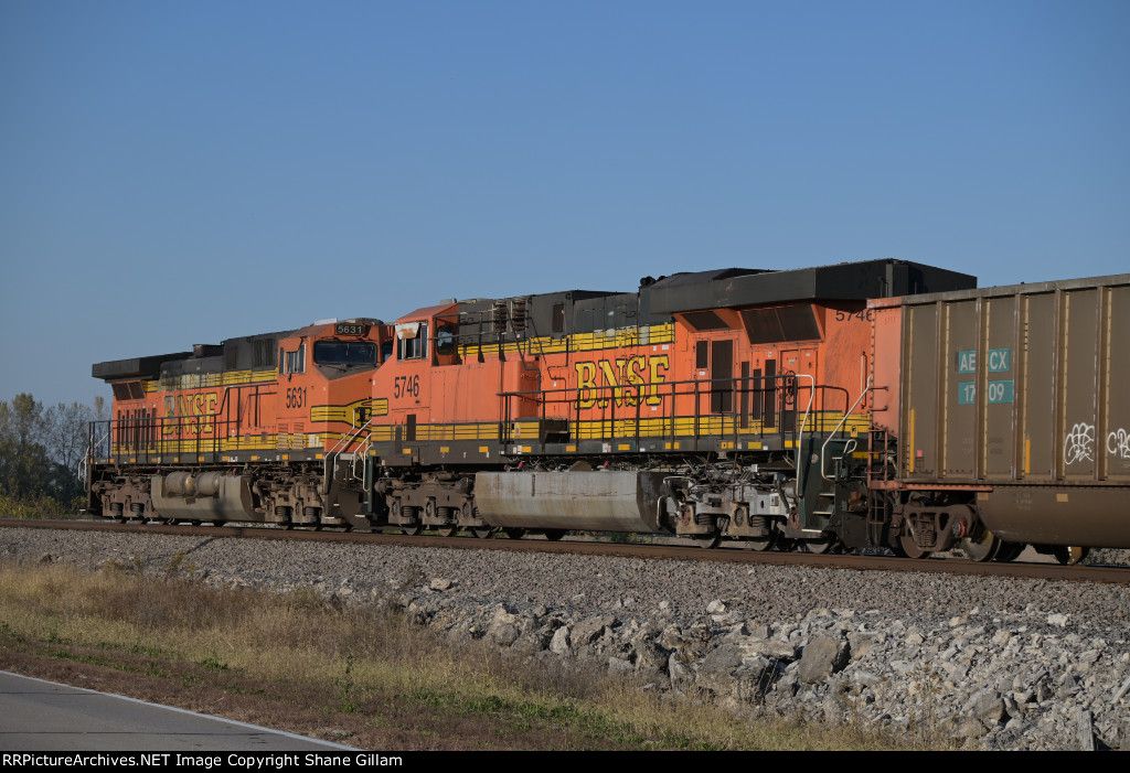 BNSF 5746 Roster shot